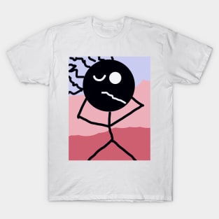 Kid Groovin' Stick Figure T-Shirt